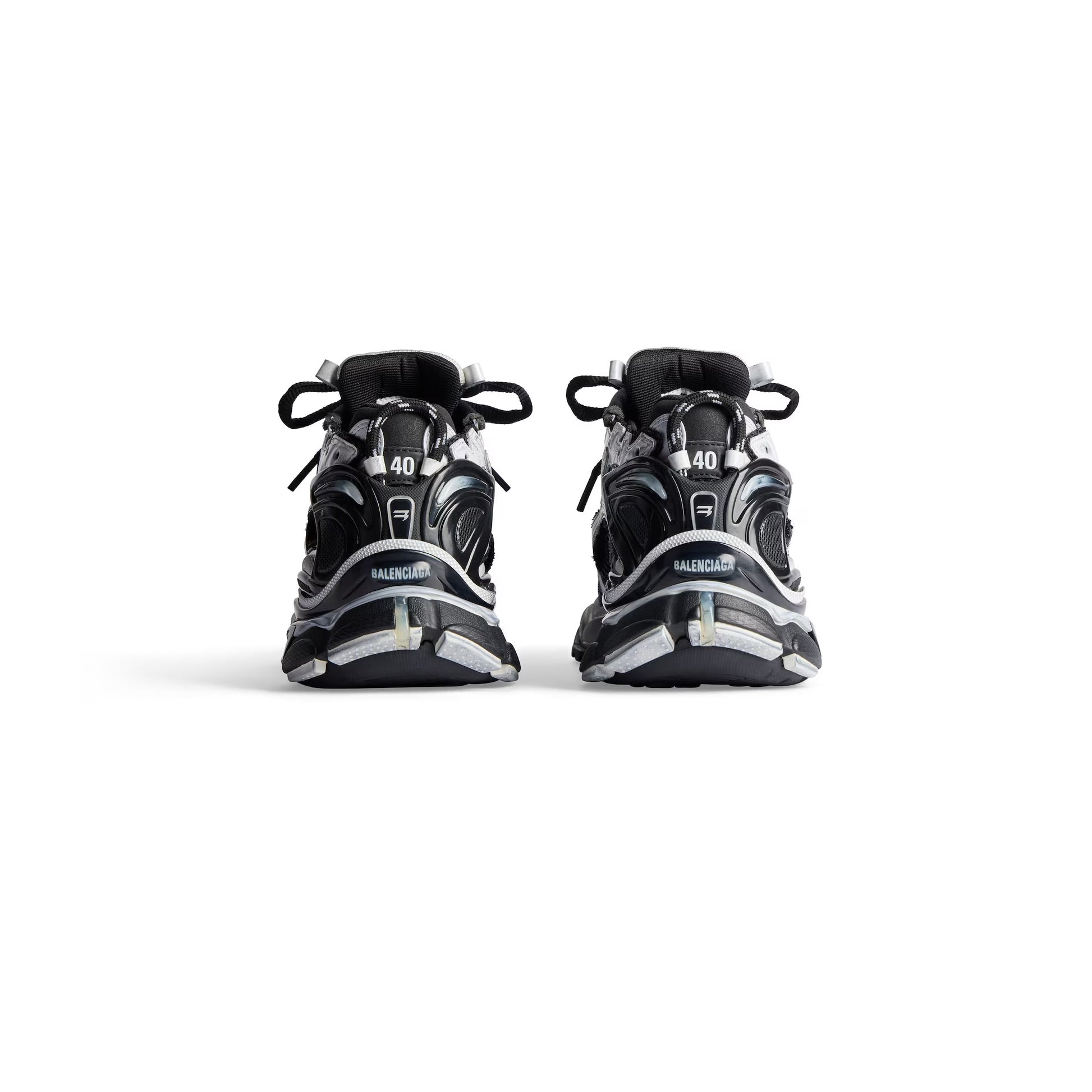Balenciaga Runner Black White