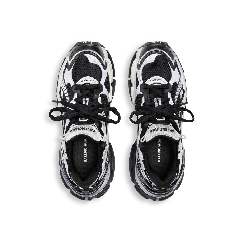 Balenciaga Runner Black White