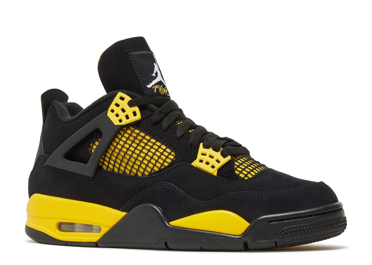 Jordan 4 Yellow Thunder
