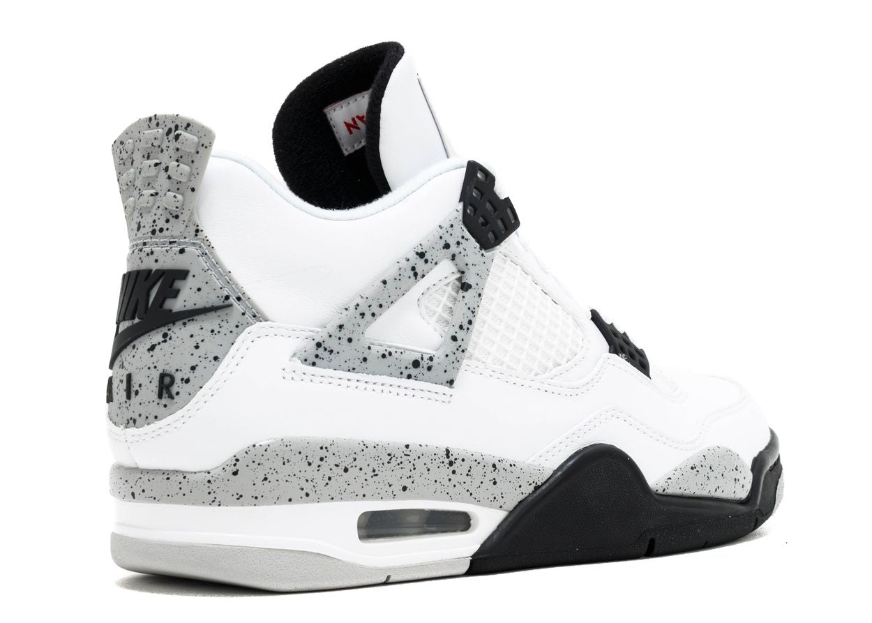 Jordan 4 White Cement