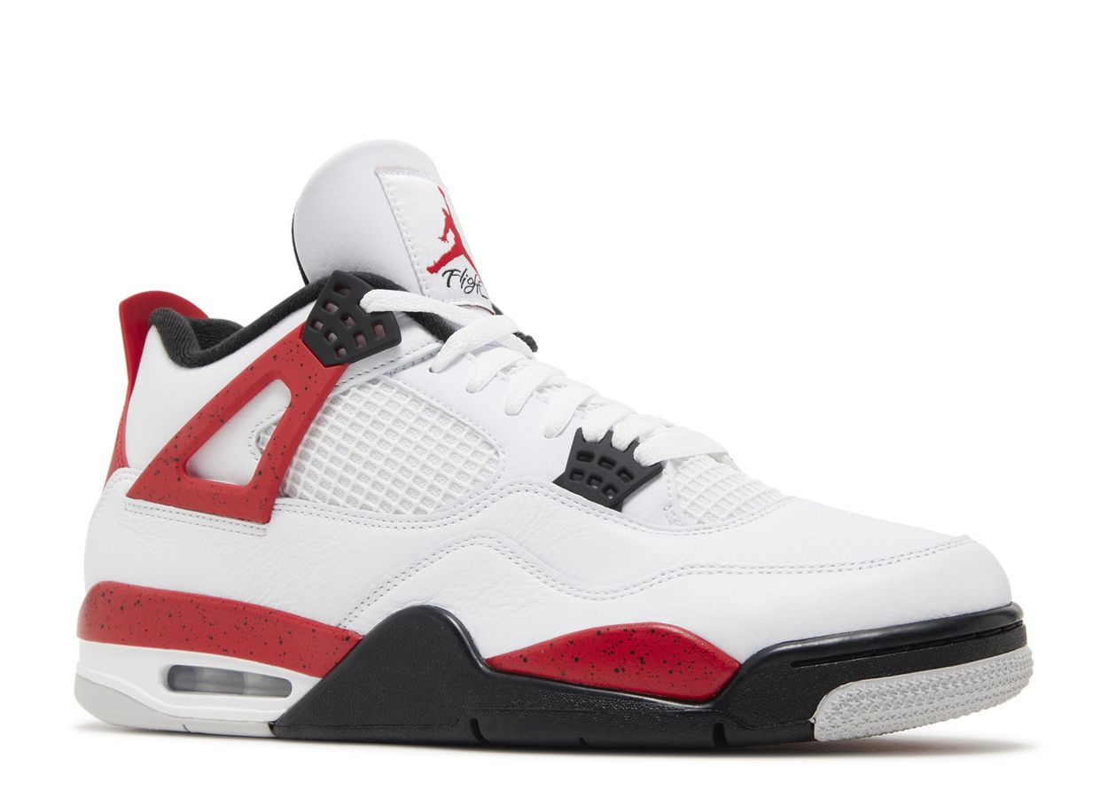 Jordan 4 Red Cement