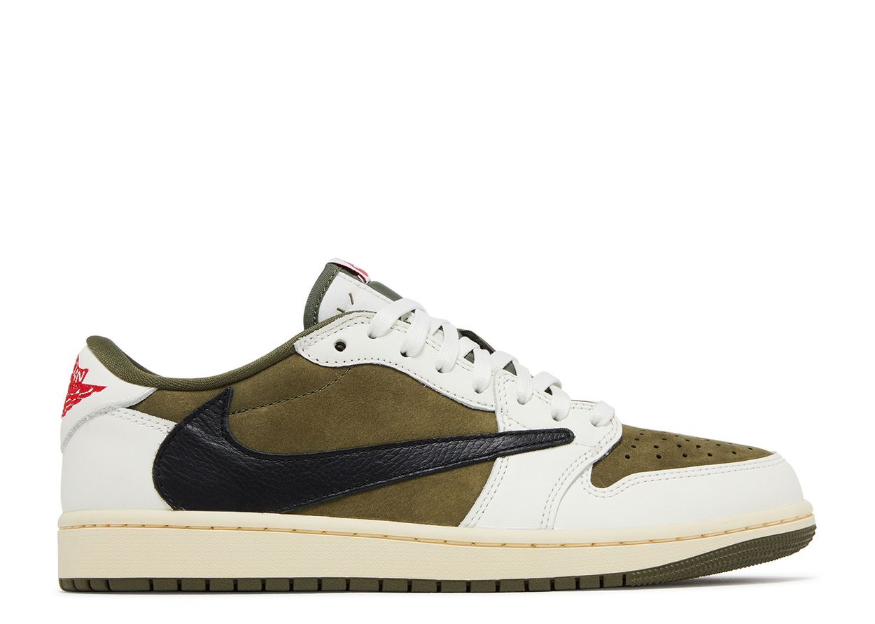 Jordan 1 Low SP Medium Olive Travis