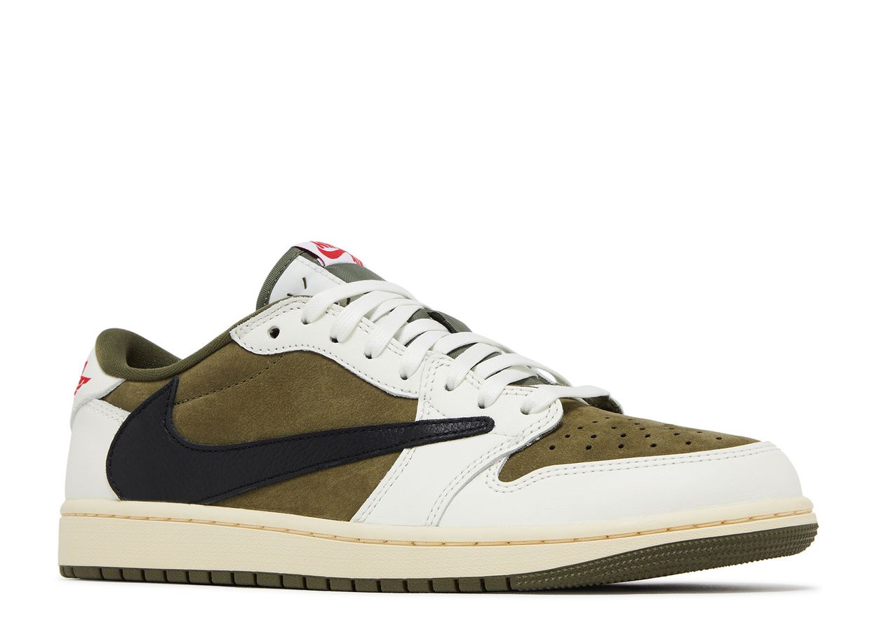 Jordan 1 Low SP Medium Olive Travis