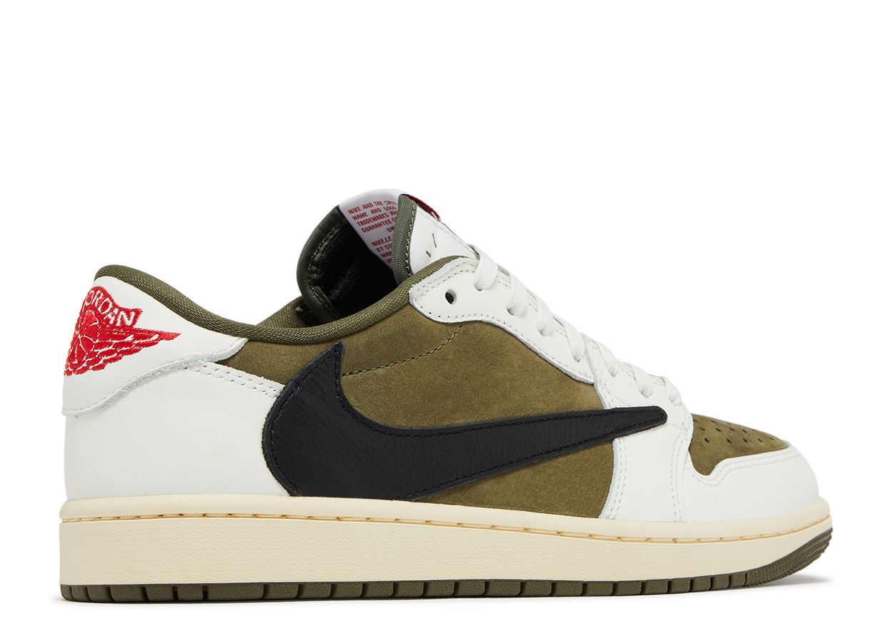 Jordan 1 Low SP Medium Olive Travis