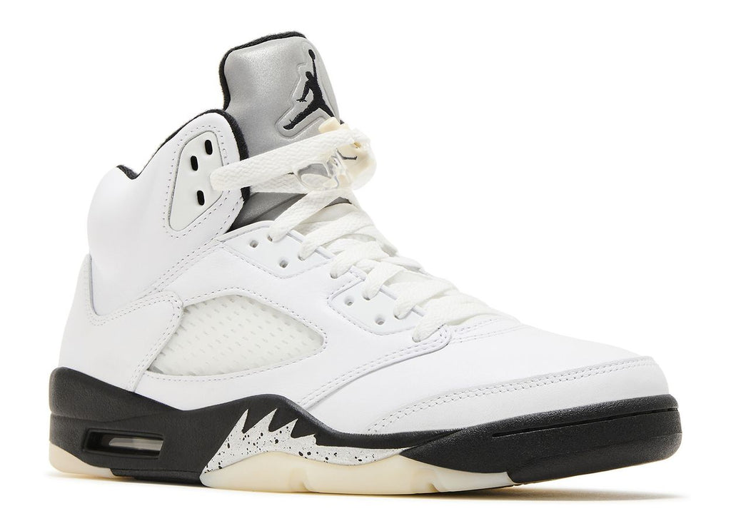 Jordan 5 White & Black