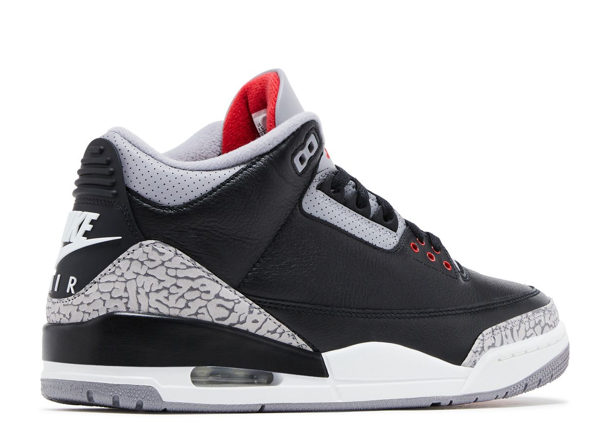 Jordan 3 Black Cement