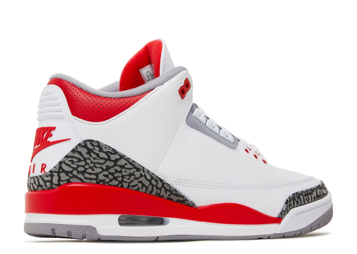 Jordan 3 Fire Red