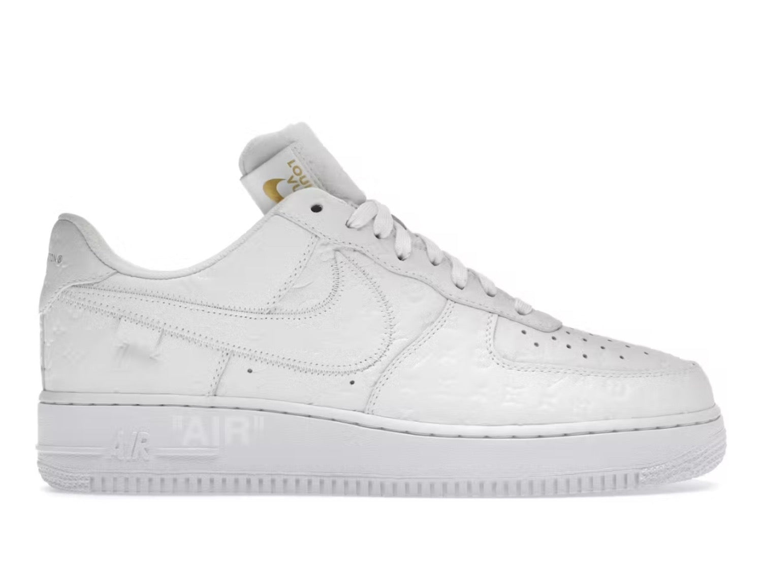 LV Nike Air Force 1 Low By Virgil Abloh White